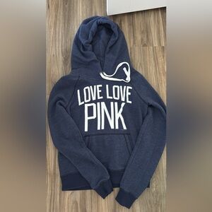 Victoria Secret PINK Navy Blue Hoodie